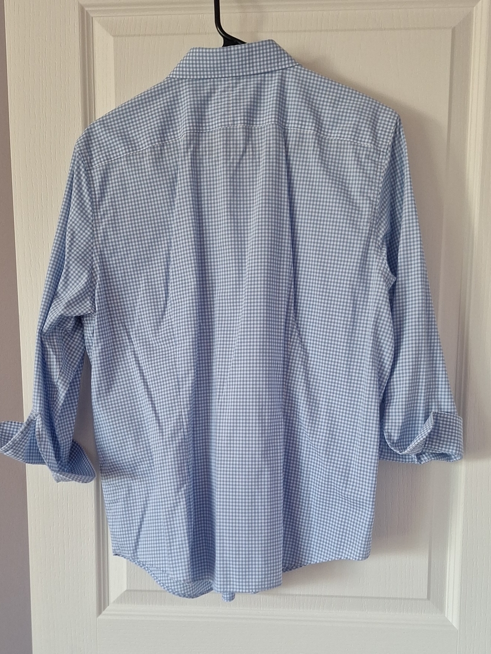 Lauren Ralph Lauren Women’s Blue Gingham Button-Down Shirt - Picture 2 of 4